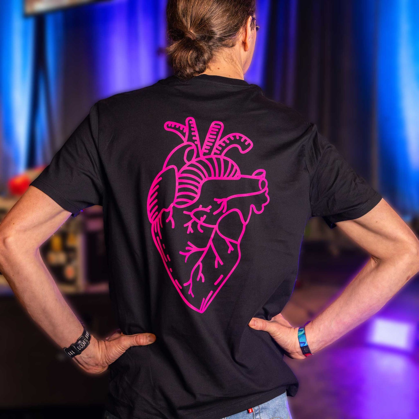 T-Shirt "I love Science" (kleiner Print vorne, großer Print hinten)