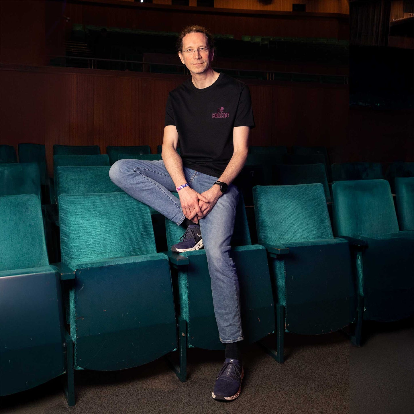 T-Shirt "I love Science" (kleiner Print vorne, großer Print hinten)