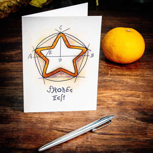 Grußkarte „Frohes Fest“