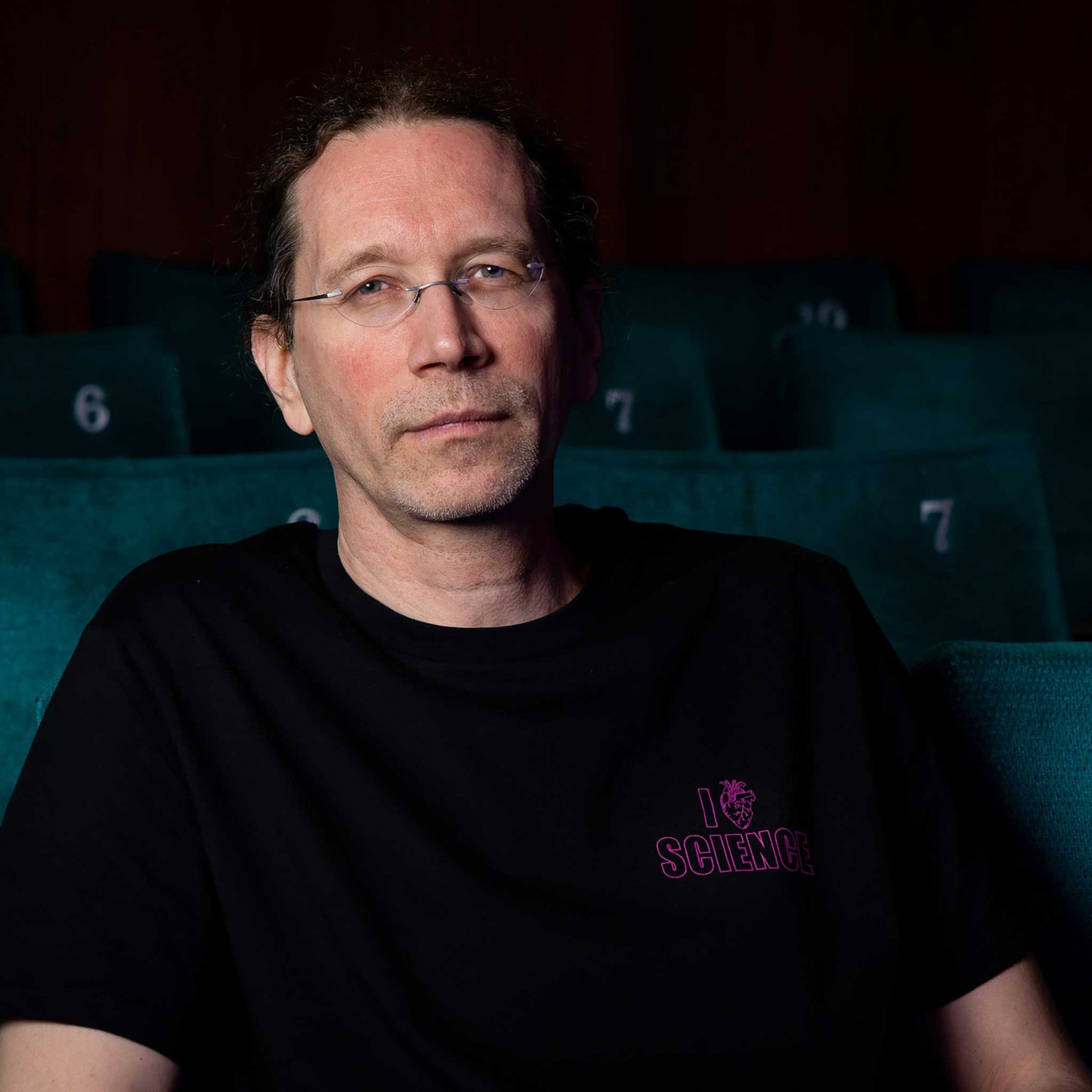 T-Shirt "I love Science" (kleiner Print vorne, großer Print hinten)