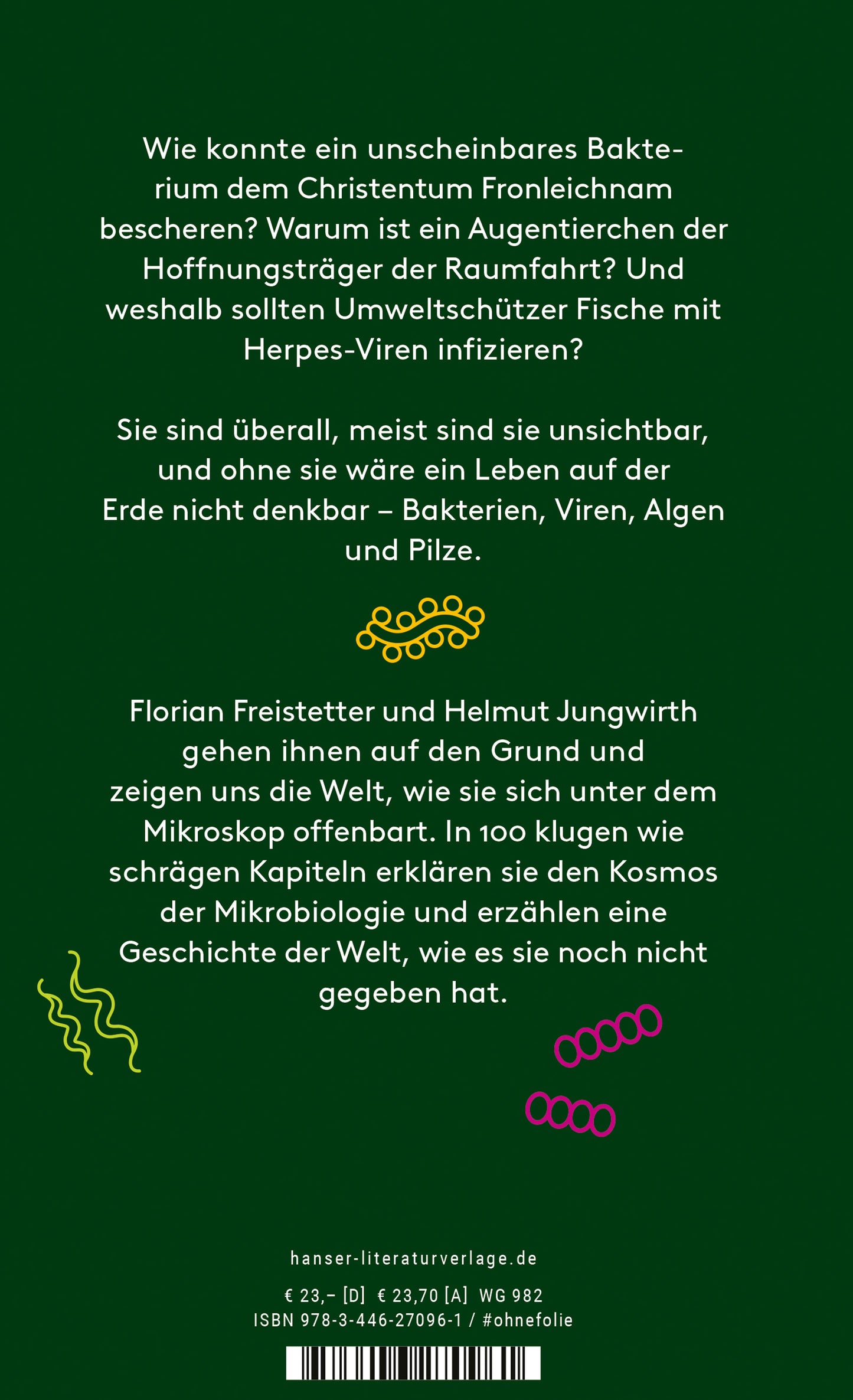 Eine Geschichte der Welt in 100 Mikroorganismen – Florian Freistetter, Helmut Jungwirth