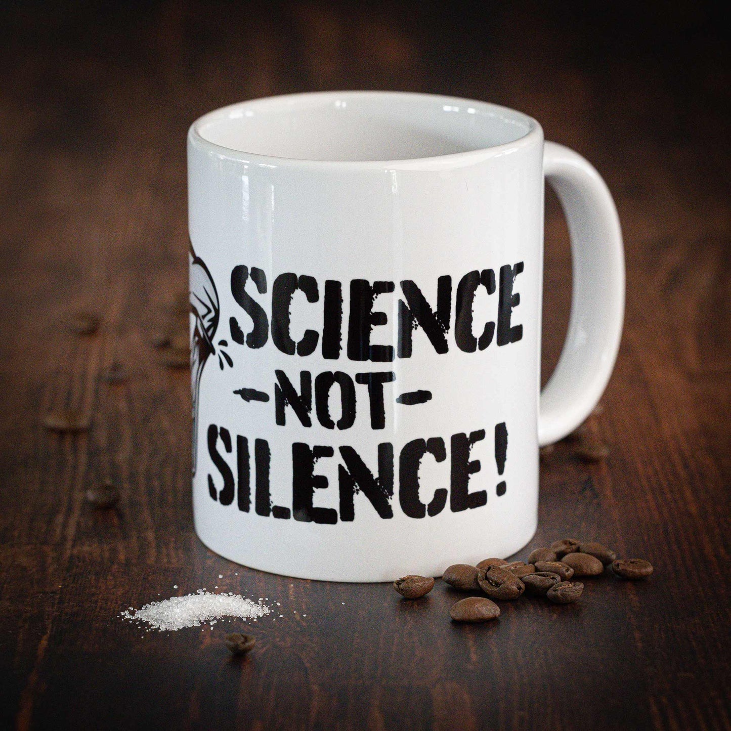 Tasse "Science not Silence!"